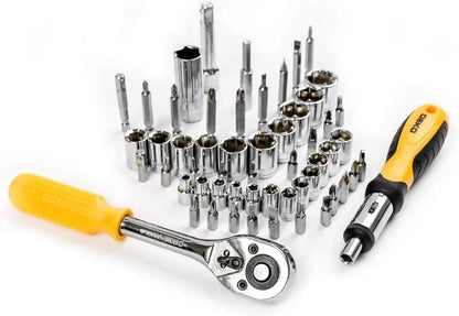 228-Piece Socket Wrench Set, Auto Repair Tool Kit with Plastic Case