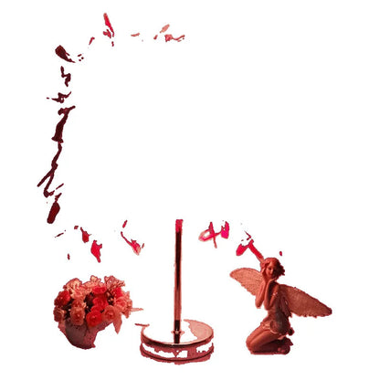 Internet celebrity feather table lamp bedroom bedside table INS fashion European style romantic simple warm wedding room night l