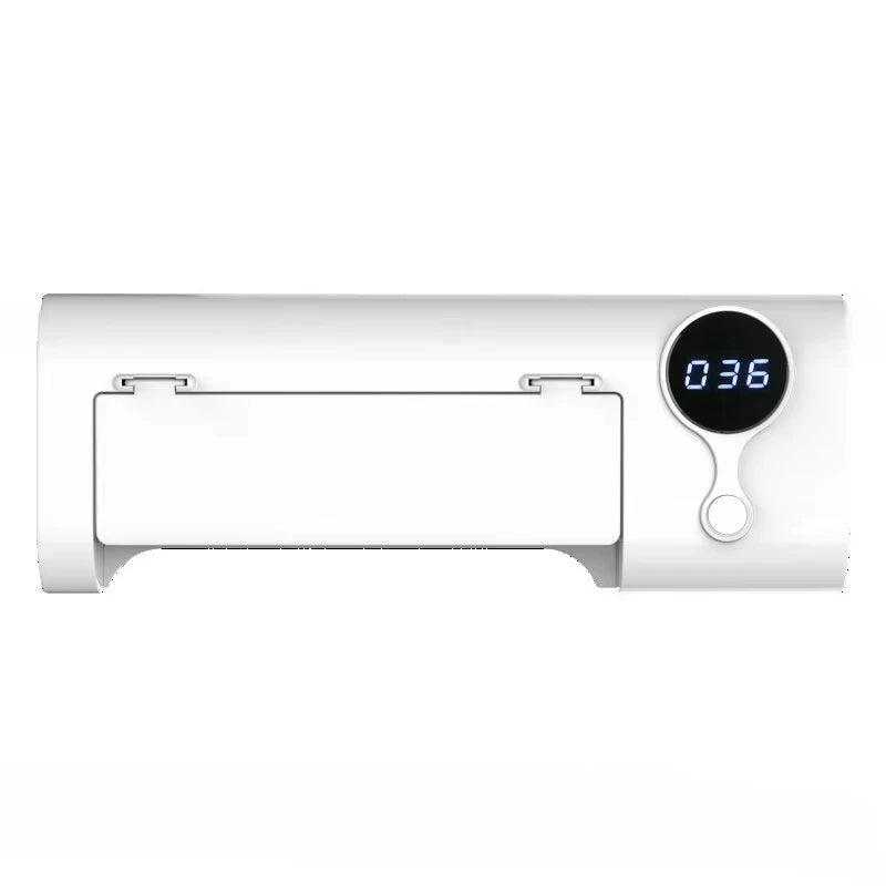 Hot Selling Custom Plastic Wall Mounted Automatic Toothpaste Dispenser UV Toothbrush Holder Squeezer
