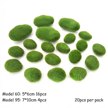 Artificial Green Plants Eternal Life Moss DIY Grass Garden Crafts Home Room Decor Mini Landscape Fake Grass 20/1000g
