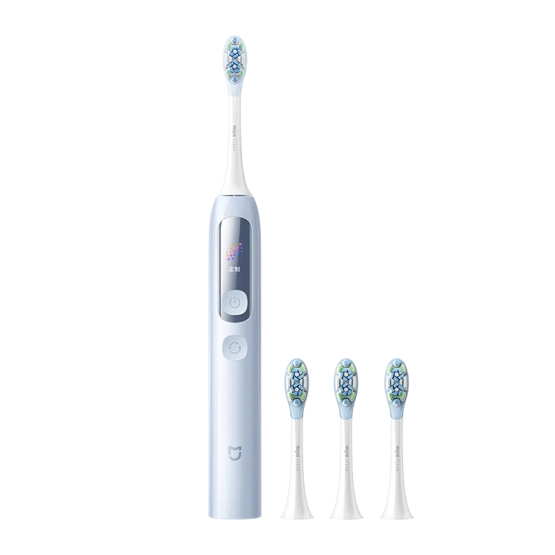 MIJIA Smart Servo-Oscillation Electric Toothbrush Pro,IPX8 Waterproof & Travel Lock,180-day long battery life,App Control