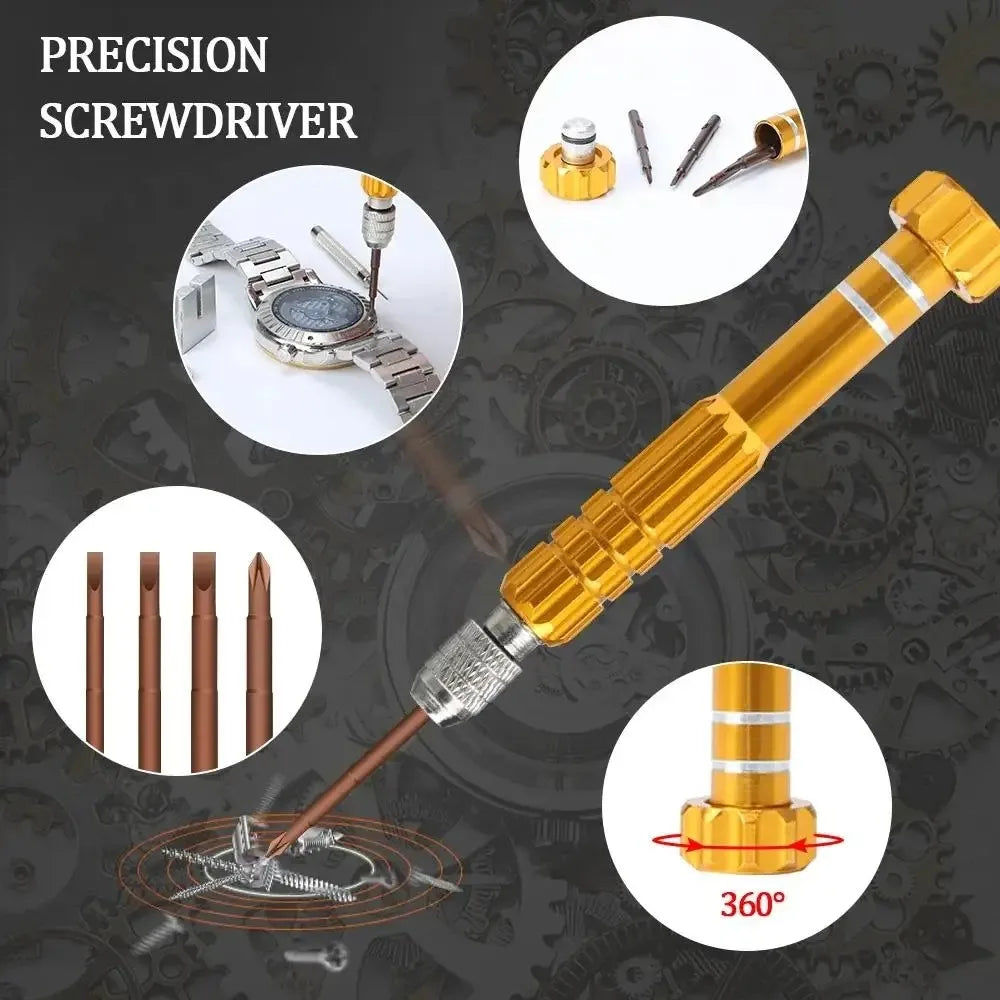 147/149/151/212Pcs/Set Watch Repair Tools kit Set with opener remover tweezers Holder Durable Clock Watch Repair Tool Kit