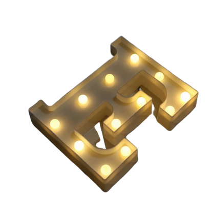 Luminous Number Lamp Alphabet Letter LED Lights Birthday Valentine's Day Wedding Party Decor 0-9 Digital A-Z Letters Night Light