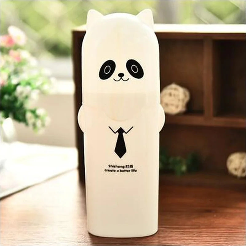 New Bath Travel Outdoor Personal Clean Tool Portable Utility Toothbrush Holder Toothpaste Tower Plastic Tooth Cup Home Supplies