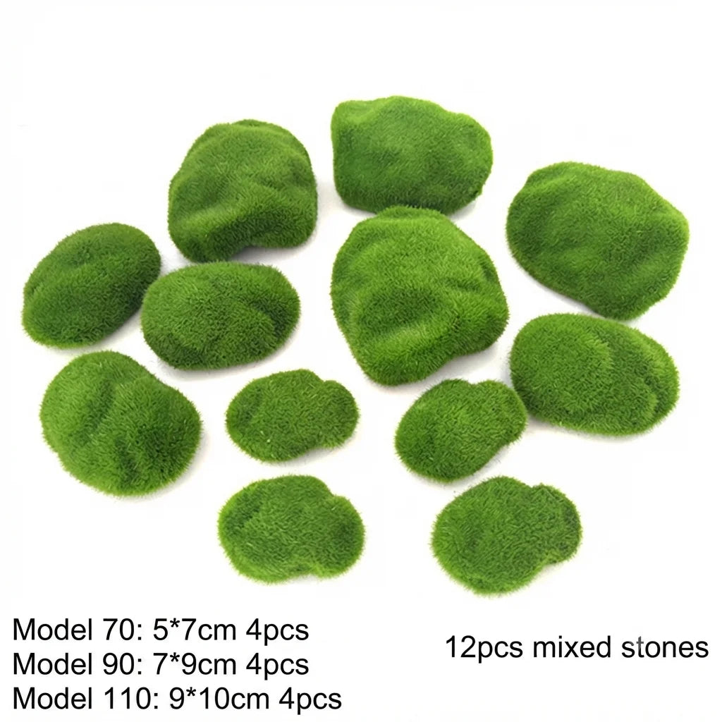 Artificial Green Plants Eternal Life Moss DIY Grass Garden Crafts Home Room Decor Mini Landscape Fake Grass 20/1000g