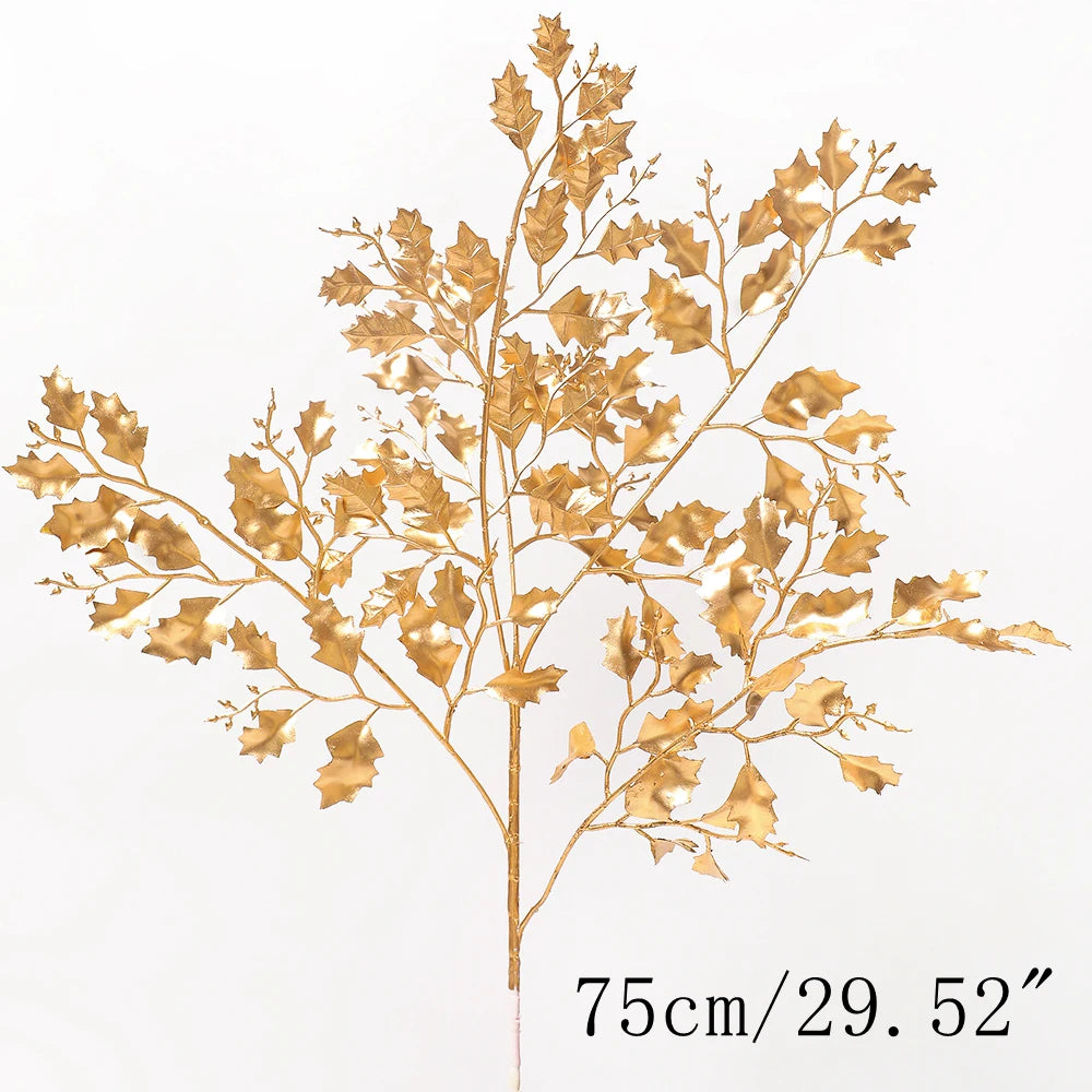 Artificial Red Berry Flowers Bouquet Fake Plant for Home Vase Decor Xmas Tree Ornaments New Year 2023 Party Christmas Decoration