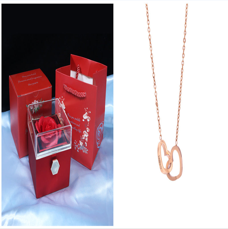 Romantic Soap Flower Gift Box - Jewelry Pack | Tillmart