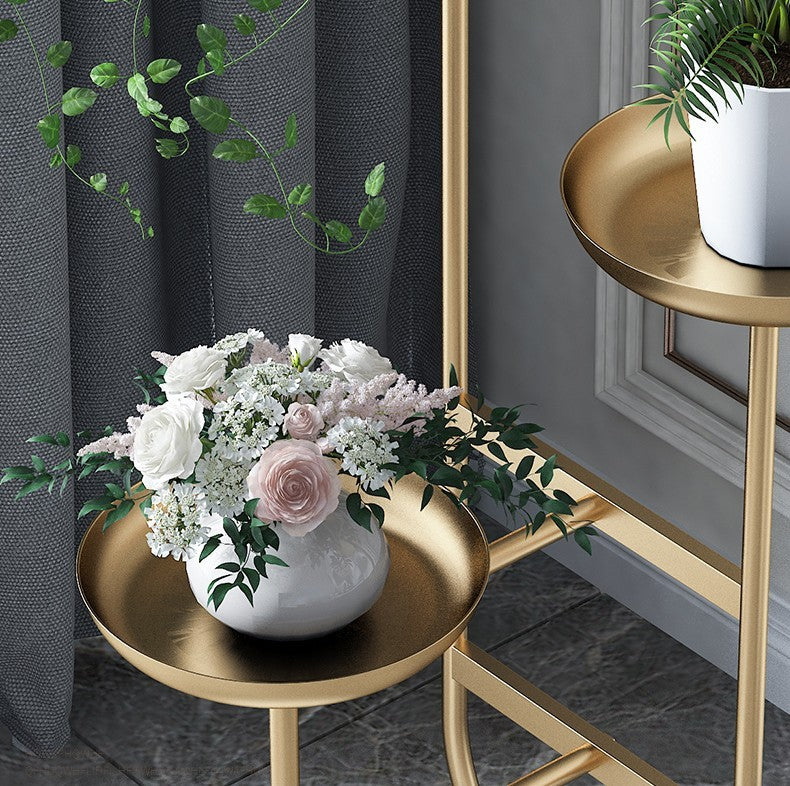 Iron Flower Rack Stand – Indoor Plant Display | Tillmart