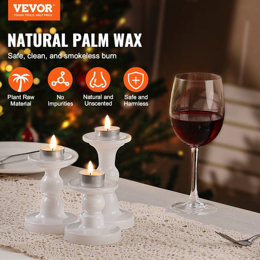 Unscented Tea Light Candles 200 Pack | Tillmart