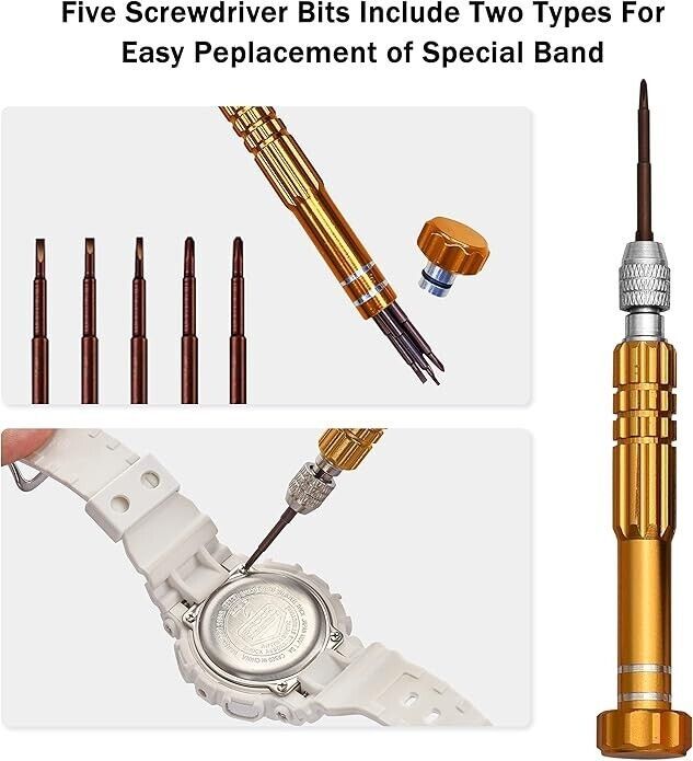 149-Piece Watch Repair Kit & Spring Bar Tool | Tillmart