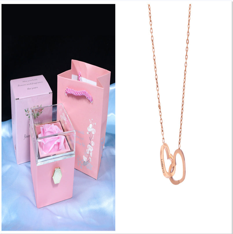 Romantic Soap Flower Gift Box - Jewelry Pack | Tillmart