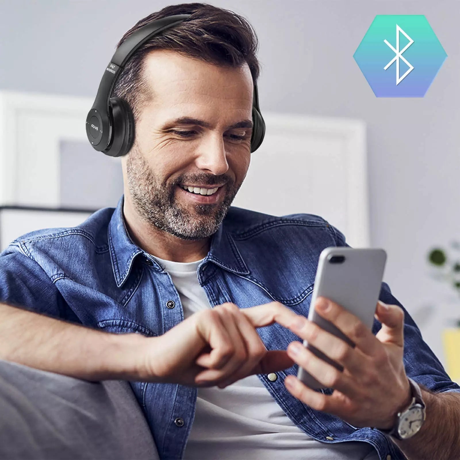Wireless Bluetooth Headphones - Foldable Stereo | Tillmart 