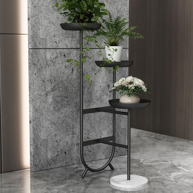 Iron Flower Rack Stand – Indoor Plant Display | Tillmart
