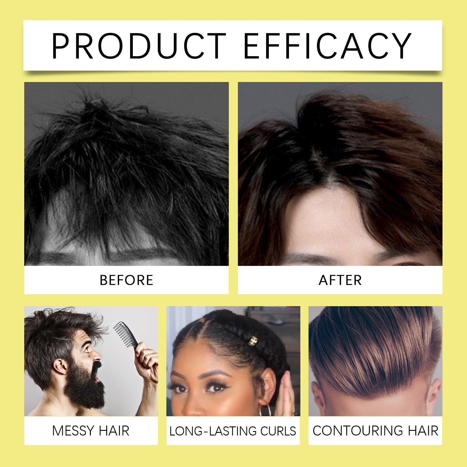 Matte Hair Clay Strong Hold - Hair Styling | Tillmart