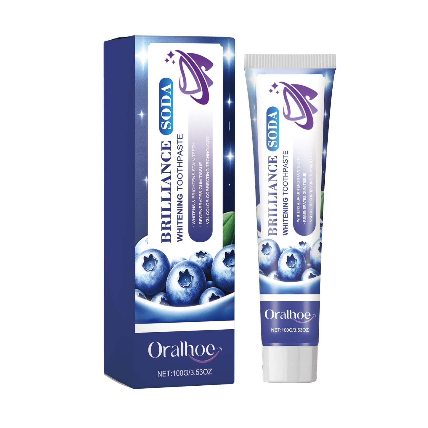 Whitening Toothpaste Blueberry - Oral Care | Tillmart