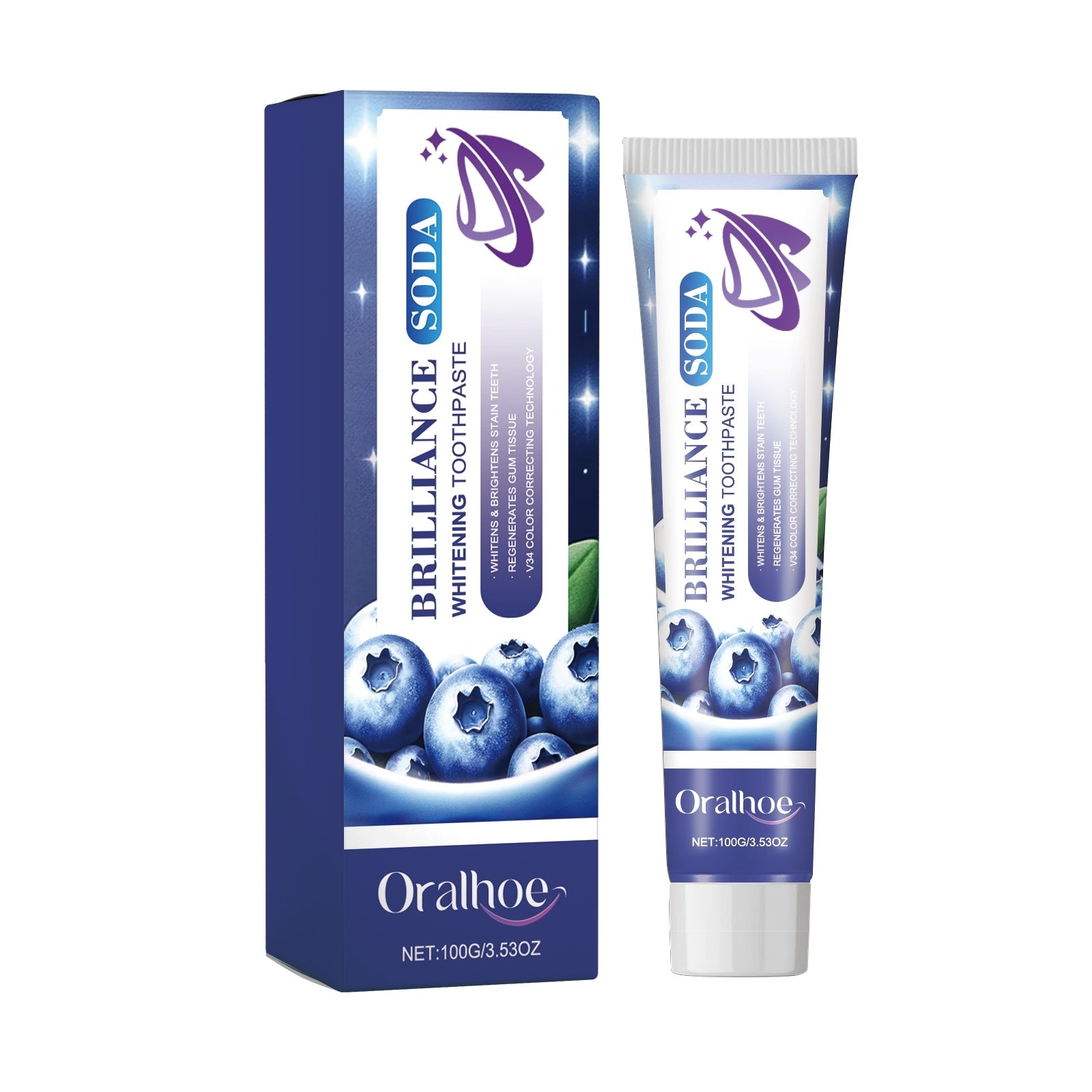 Whitening Toothpaste Blueberry - Oral Care | Tillmart