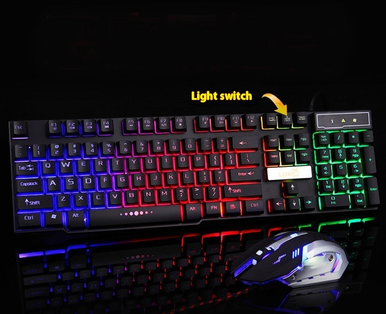 LED Gaming Keyboard USB - Backlit Keys | Tillmart
