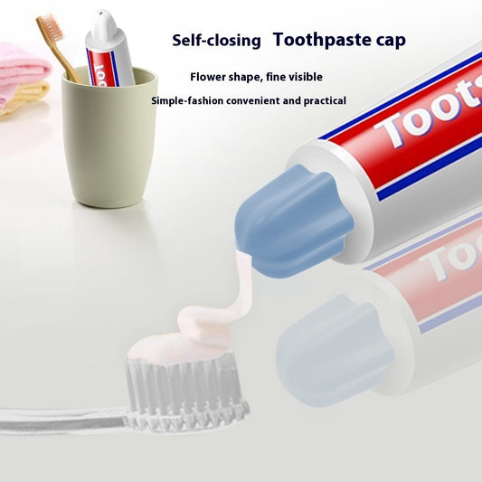 Toothpaste Dispenser Cap Flower Silicone | Tillmart
