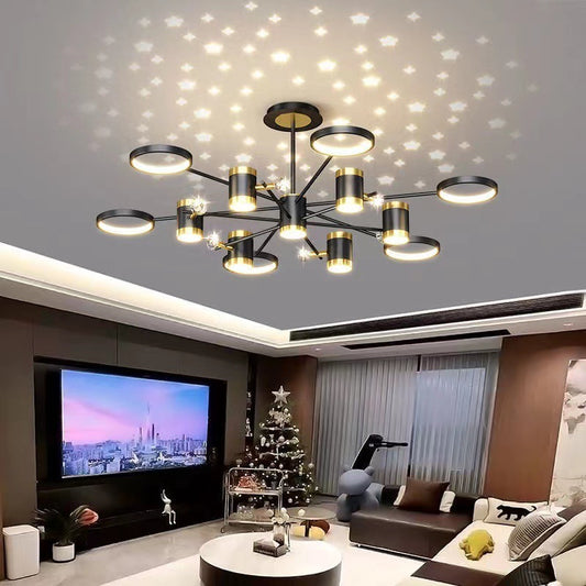 Nordic Star Light Luxury Chandelier Set