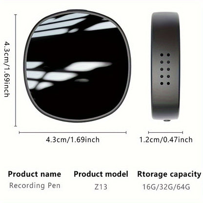 Mini Voice Recorder Magnet - 30H Audio Recording | Tillmart