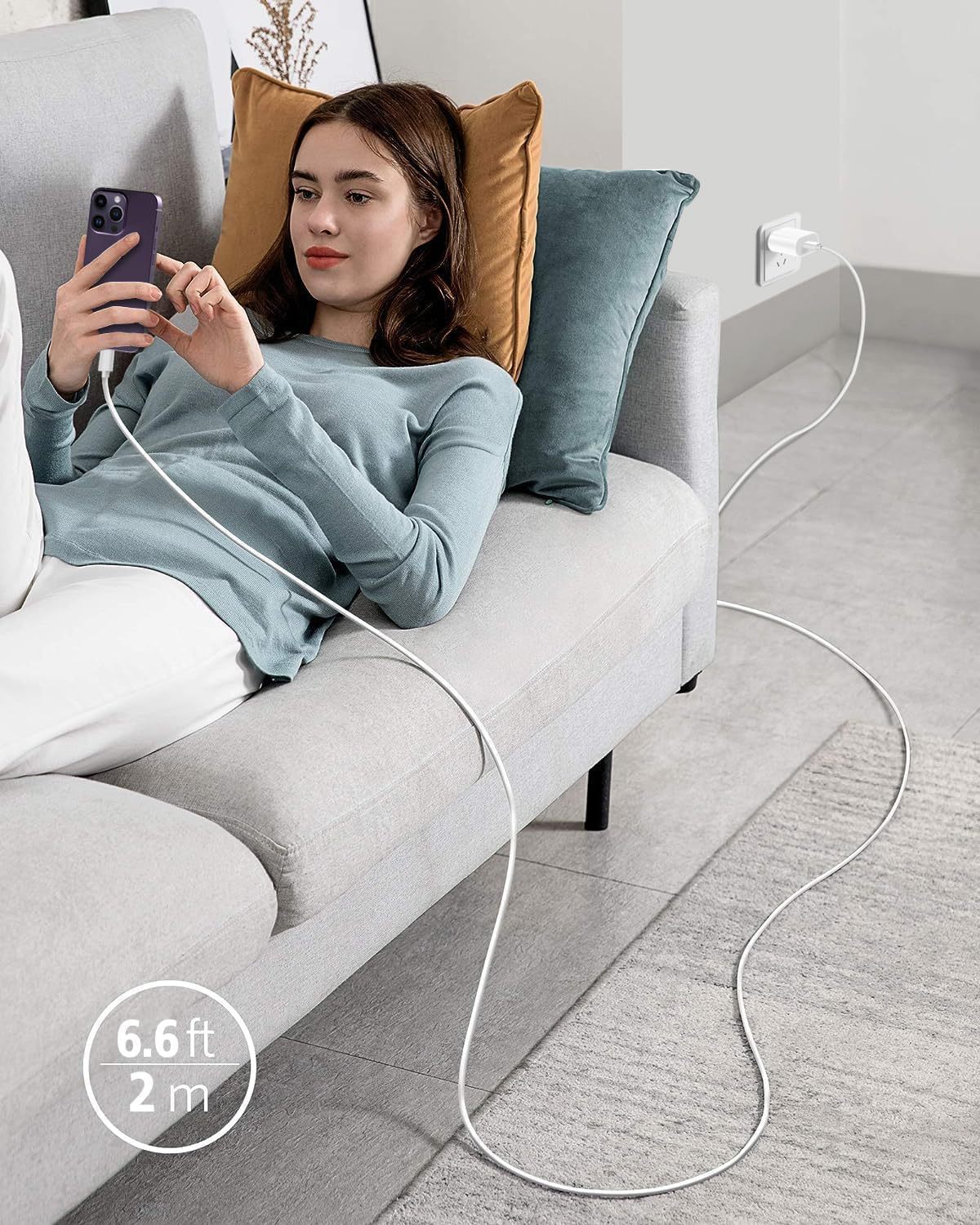 Fast Charger 2-Pack with Lightning Cable | Tillmart