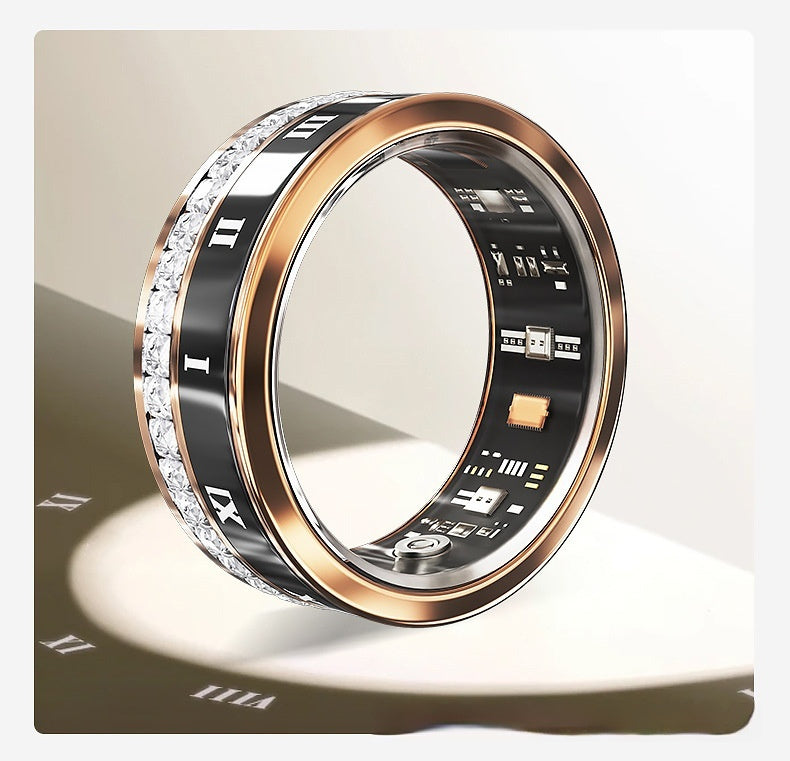 Smart Ring Diamond Inlaid - Multi-Functional Ring | Tillmart