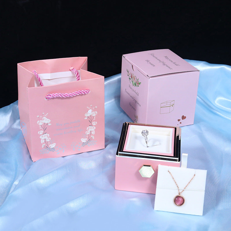 Romantic Soap Flower Gift Box - Jewelry Pack | Tillmart