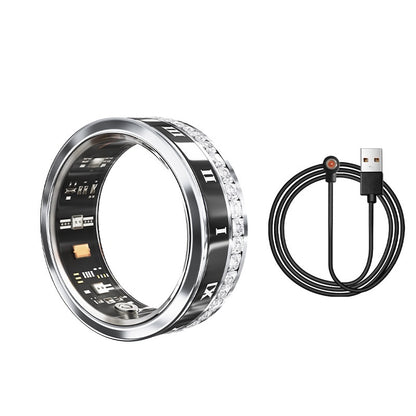 Smart Ring Diamond Inlaid - Multi-Functional Ring | Tillmart