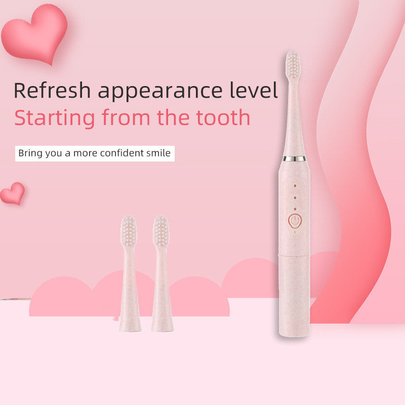 Electric Toothbrush with Two Brush Heads| Tillmart
