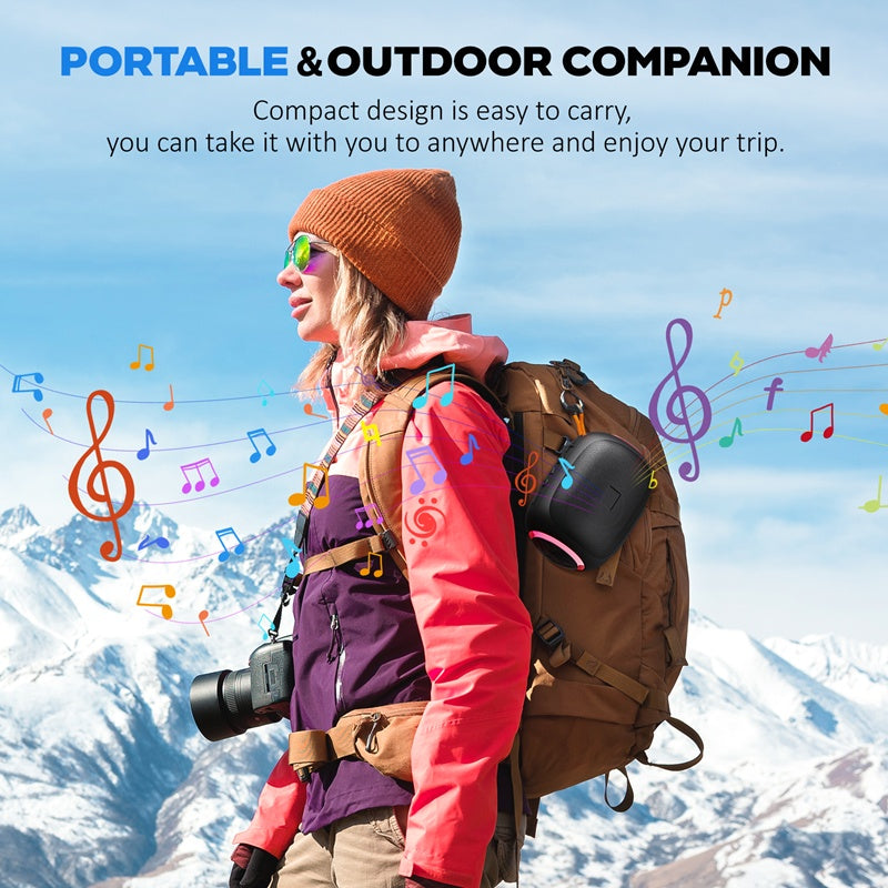 Portable Bluetooth Speaker Waterproof LED Lights | Tillmart