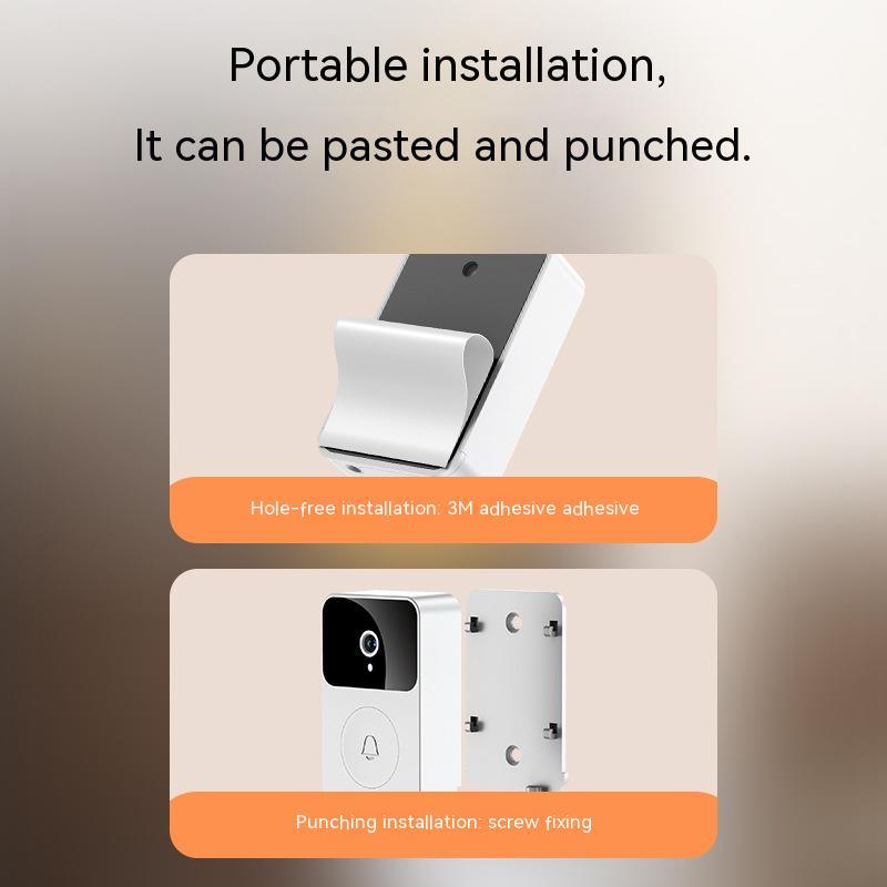 Smart Visual Doorbell X9: Wireless Home Remote